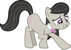 Size: 10914x7658 | Tagged: safe, artist:quanno3, octavia melody, earth pony, pony, g4, absurd resolution, bowtie, cutie mark, female, gritted teeth, hooves, mare, simple background, solo, transparent background, vector