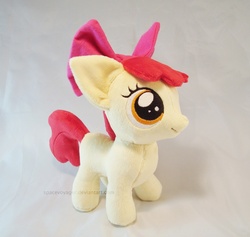 Size: 1196x1132 | Tagged: safe, artist:planetplush, apple bloom, earth pony, pony, g4, irl, photo, plushie, solo