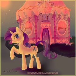 Size: 1500x1500 | Tagged: safe, artist:gamibrii, rarity, pony, g4, carousel boutique, solo