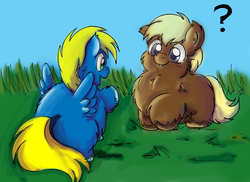 Size: 756x550 | Tagged: safe, artist:marcusmaximus, fluffy pony, colored, fluffy pony original art