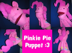 Size: 680x498 | Tagged: safe, pinkie pie, earth pony, pony, g4, hand puppet, jesus christ how horrifying, nightmare fuel, photo, puppet, uncanny valley, wat