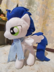 Size: 480x640 | Tagged: safe, artist:legadema, soarin', pony, g4, irl, photo, plushie, solo