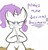 Size: 1280x1329 | Tagged: safe, artist:heir-of-rick, rarity, pony, g4, female, serious business, serious face, solo