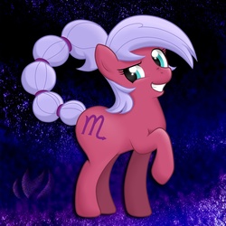 Size: 1000x1000 | Tagged: safe, artist:raininess, scorpio (g4), earth pony, pony, g4, female, mare, ponyscopes, scorpio, zodiac