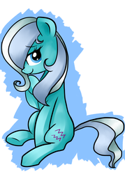 Size: 1000x1400 | Tagged: safe, artist:shishapony, aquarius (g4), earth pony, pony, g4, aquarius, female, lidded eyes, mare, ponyscopes, simple background, sitting, solo, white background, zodiac