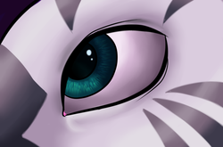 Size: 997x659 | Tagged: safe, artist:ragingsemi, zecora, zebra, g4, eye