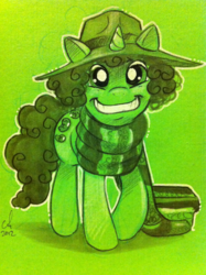 Size: 765x1024 | Tagged: safe, artist:amy mebberson, clothes, doctor who, fourth doctor, ponified, scarf