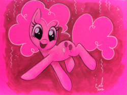 Size: 1024x765 | Tagged: safe, artist:amy mebberson, pinkie pie, earth pony, pony, g4, female, solo