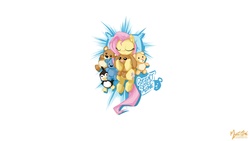 Size: 2560x1440 | Tagged: safe, artist:mysticalpha, fluttershy, g4, cute, shyabetes, sleeping, wallpaper