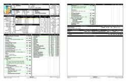 Size: 3400x2200 | Tagged: safe, applejack, g4, gurps, reference sheet, tabletop game