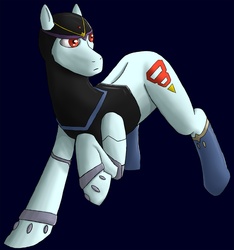 Size: 1390x1482 | Tagged: safe, artist:nytreaux, 8 man, hazama itsuru, ponified