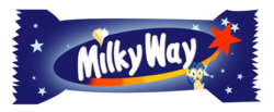 Size: 1000x411 | Tagged: safe, artist:dairedo96, artist:php11, oc, oc only, oc:milky way, pony, candy, female, mare, milk, milky way bar, solo