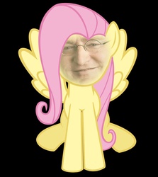 Size: 1016x1140 | Tagged: safe, edit, fluttershy, g4, face, gabe newell