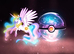 Size: 3898x2884 | Tagged: safe, artist:php11, artist:wazzy88, princess celestia, g4, pokémon