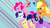 Size: 761x428 | Tagged: safe, artist:capnpea, edit, edited screencap, screencap, applejack, fluttershy, pinkie pie, rainbow dash, rarity, twilight sparkle, a canterlot wedding, g4, my little pony: friendship is magic, bad edit, face, fimbriae, mane six, special face, twiface