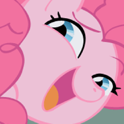 Size: 594x594 | Tagged: safe, pinkie pie, g4, animated, female, vibrating