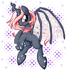 Size: 1300x1400 | Tagged: dead source, safe, artist:rainbowscreen, oc, oc only, changeling, red changeling