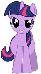 Size: 503x904 | Tagged: safe, twilight sparkle, g4, dreamworks face, evil smile, grin, pregnant, pregnant edit, smiling, smirk