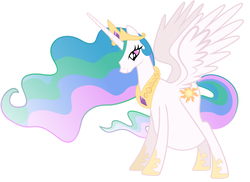 Size: 1257x917 | Tagged: safe, princess celestia, g4, preglestia, pregnant, pregnant edit