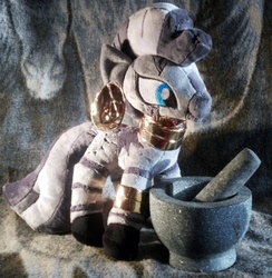 Size: 727x744 | Tagged: safe, artist:theshadowkitty, zecora, pony, zebra, g4, irl, photo, plushie, solo