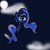 Size: 894x894 | Tagged: safe, artist:moonsharddragon, princess luna, pony, g4, chibi, female, solo