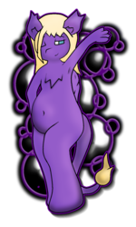 Size: 768x1280 | Tagged: safe, artist:cloudmentality, oc, oc only, hybrid, pegasus, pony, belly, belly button, fat, lioness, round, soft