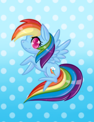 Size: 1000x1302 | Tagged: safe, artist:lucyhikarikitsune, rainbow dash, pony, g4, chibi, female, solo