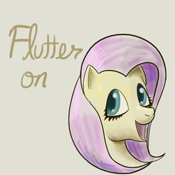 Size: 1000x1000 | Tagged: safe, artist:popprocks, fluttershy, g4, solo