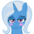 Size: 600x600 | Tagged: safe, artist:infernaldalek, trixie, pony, unicorn, g4, blushing, female, mare, simple background, solo, transparent background