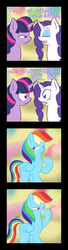 Size: 1000x3700 | Tagged: dead source, safe, artist:lamia, rainbow dash, rarity, twilight sparkle, pony, g4, comic, fart, fart joke, helium, helium voice, pony farts