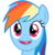 Size: 4000x4000 | Tagged: safe, rainbow dash, g4, may the best pet win, absurd resolution, faic, simple background, transparent background, vector