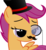 Size: 800x875 | Tagged: safe, scootaloo, g4, classy, hat, monocle, moustache, simple background, top hat, transparent background, vector