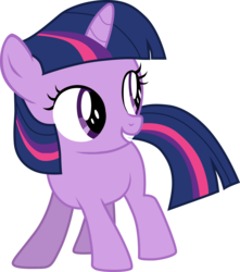 Size: 4424x5000 | Tagged: safe, artist:trunksi, twilight sparkle, g4, absurd resolution, filly, simple background, transparent background, vector, younger