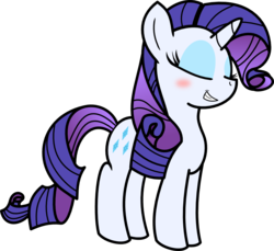 Size: 879x804 | Tagged: safe, artist:dbapplejack, rarity, g4, blushing, simple background, transparent background, vector