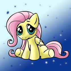 Size: 945x945 | Tagged: safe, artist:mast88, artist:megasweet, fluttershy, g4, filly, younger