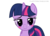 Size: 550x400 | Tagged: safe, artist:mixermike622, twilight sparkle, pony, g4, blushing, female, simple background, solo, transparent background, vector