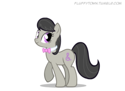 Size: 550x400 | Tagged: safe, artist:mixermike622, octavia melody, earth pony, pony, g4, female, mare, raised hoof, simple background, solo, transparent background, vector