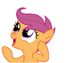 Size: 2060x1800 | Tagged: safe, artist:deadparrot22, scootaloo, pegasus, pony, g4, animated, eyes closed, female, filly, foal, gif, simple background, solo, transparent background, vector