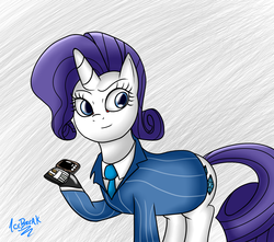 Size: 1700x1500 | Tagged: safe, artist:icebreak23, rarity, pony, g4, clothes, solo, suit