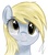 Size: 733x827 | Tagged: artist needed, safe, derpy hooves, pegasus, pony, g4, blushing, cute, female, mare, solo