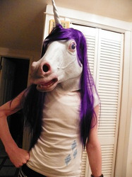 Size: 1280x1707 | Tagged: safe, rarity, human, g4, cosplay, hoers mask, irl, irl human, photo, solo, wtf