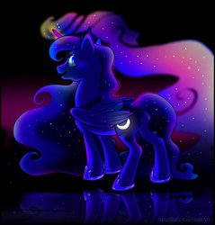 Size: 1947x2039 | Tagged: safe, artist:ainashadox, princess luna, pony, g4, female, solo