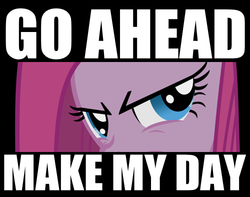 Size: 500x394 | Tagged: safe, pinkie pie, g4, image macro, pinkamena diane pie, text