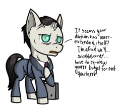 Size: 850x754 | Tagged: safe, artist:overcharge, concerned, g-man, half-life, ponified, reference