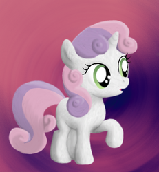 Size: 661x715 | Tagged: safe, artist:mintacia, sweetie belle, pony, g4, female, solo