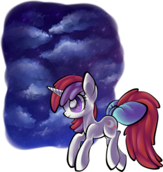 Size: 1353x1426 | Tagged: safe, artist:bone-bone, moondancer (g1), pony, g1, g4, bow, female, g1 to g4, generation leap, solo, tail bow