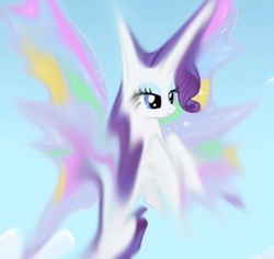 Size: 625x590 | Tagged: safe, edit, edited screencap, screencap, rarity, g4, my little pony: friendship is magic, sonic rainboom (episode), glimmer wings, smudge, wat