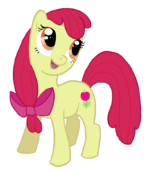 Size: 523x618 | Tagged: safe, artist:catchman, apple bloom, earth pony, pony, g4, female, mare, older, older apple bloom, simple background, solo, transparent background