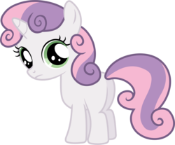 Size: 5890x4870 | Tagged: safe, artist:90sigma, sweetie belle, pony, g4, absurd resolution, butt, female, plot, simple background, solo, transparent background, vector