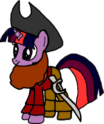 Size: 385x458 | Tagged: safe, artist:blackrhinoranger, twilight sparkle, g4, cosplay, crossover, the pirate captain, the pirates band of misfits, the pirates in an adventure with scientists